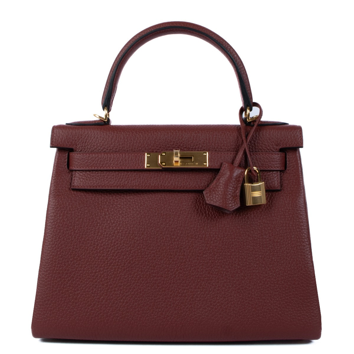 Hermès 2023 Kelly 28 Rouge H Taurillon Clemence