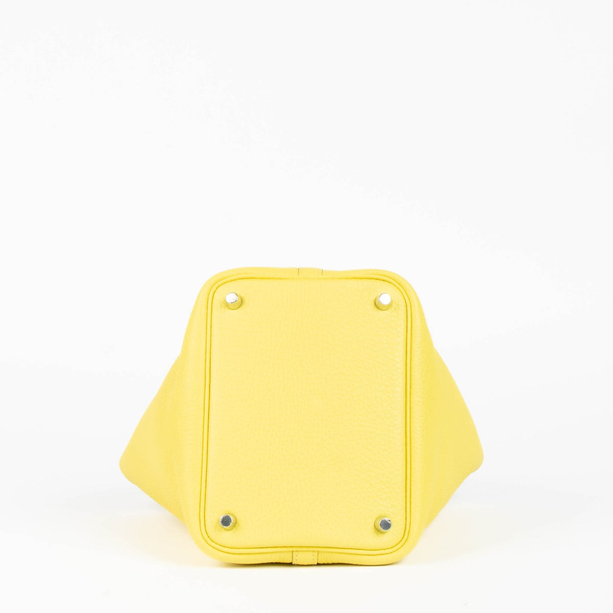 Are you looking for an authentic designer accessory? We buy and sell your preloved and brand new Hermès Picotin Lock 18 Lime Clemence PHW Top Handle Bag.