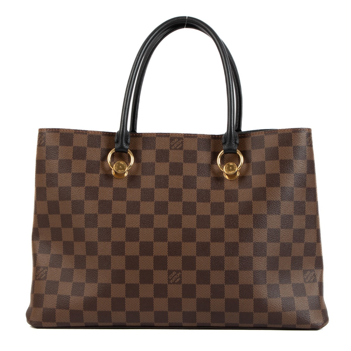 Shop 100% authentic Louis Vuitton Damier Ebene Canvas Riverside Bag on Labellov.com.