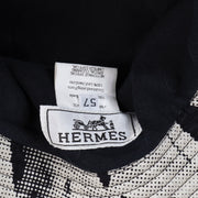 Shop safe online at Labellov in Antwerp this 100% authentic second hand Hermès Black and White Hat - Size 57