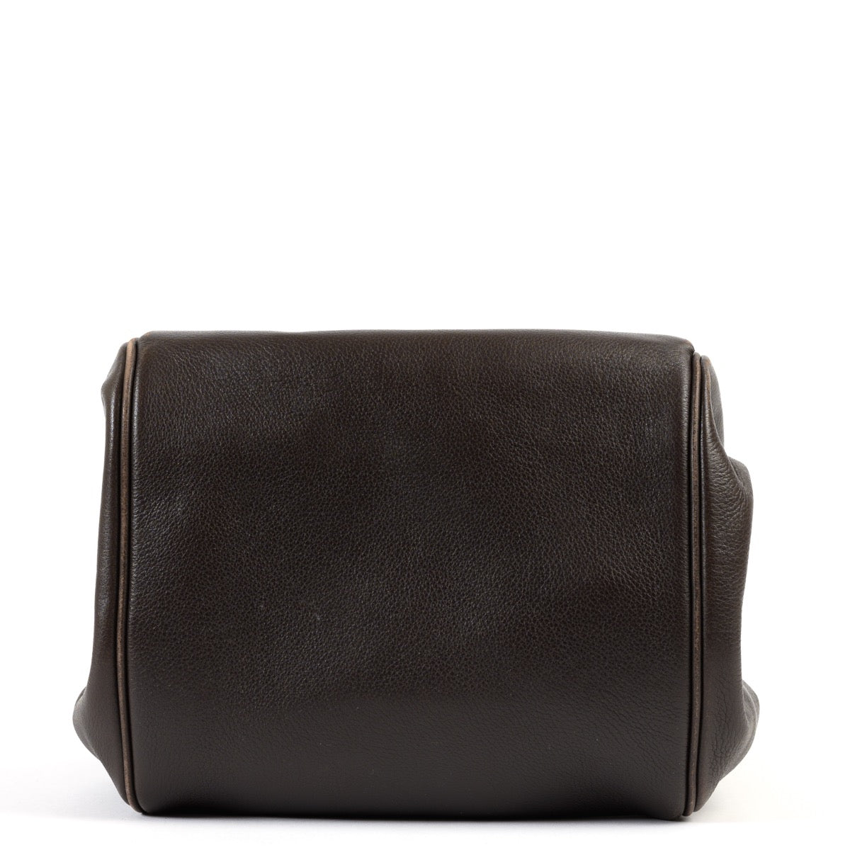 Shop safe online at Labellov in Antwerp this 100% authentic second hand Delvaux Brown Leather Shoulder Bag