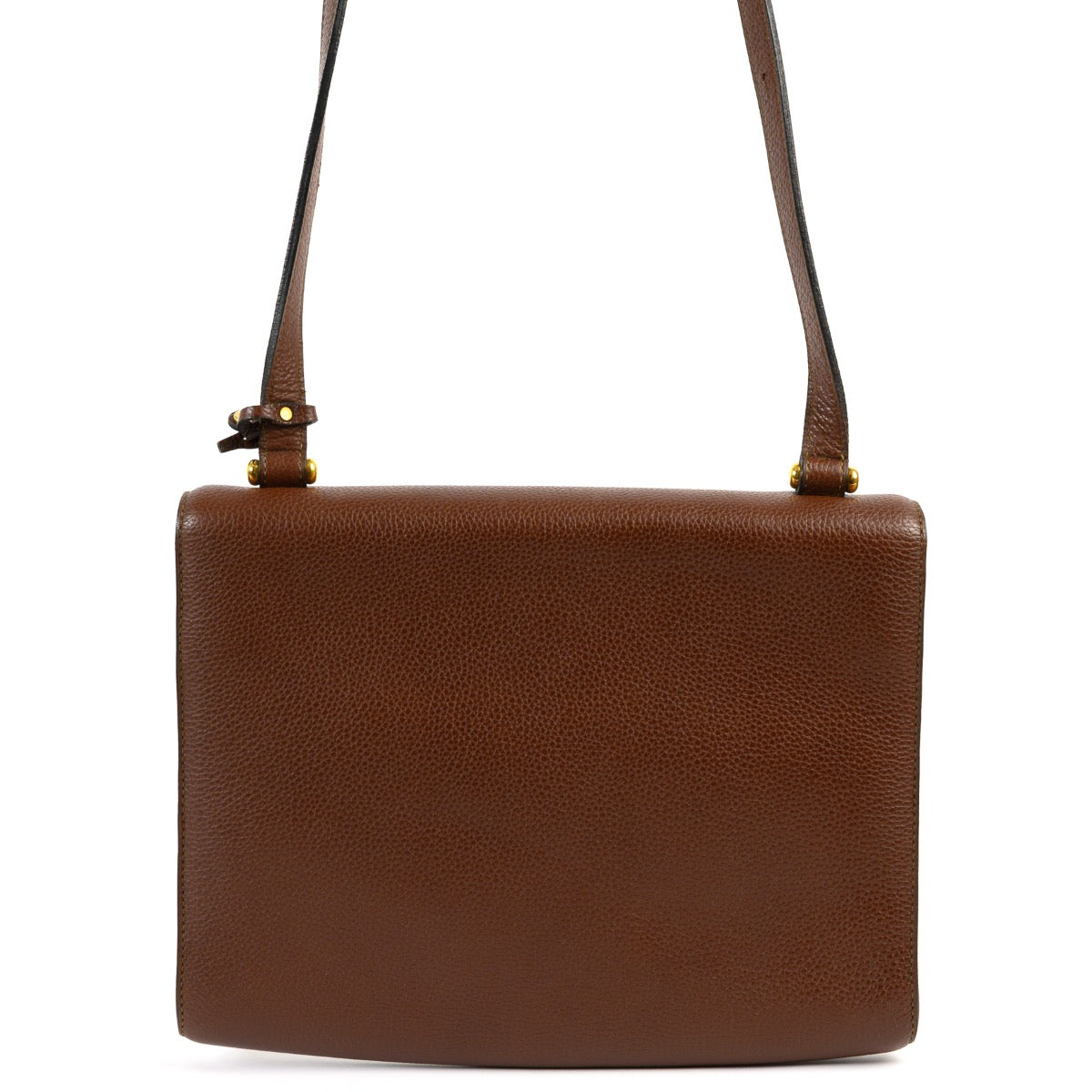 Shop safe online at Labellov in Antwerp this 100% authentic second hand Delvaux Brown Leather Crossbody Bag