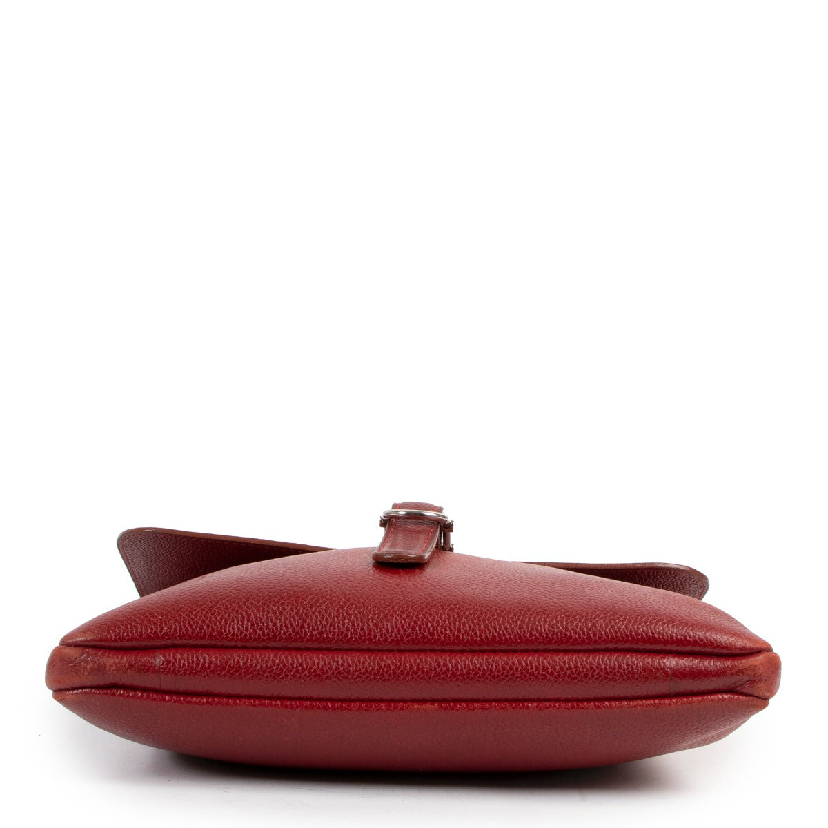 Delvaux Burgundy Leather Kot Messenger Bag