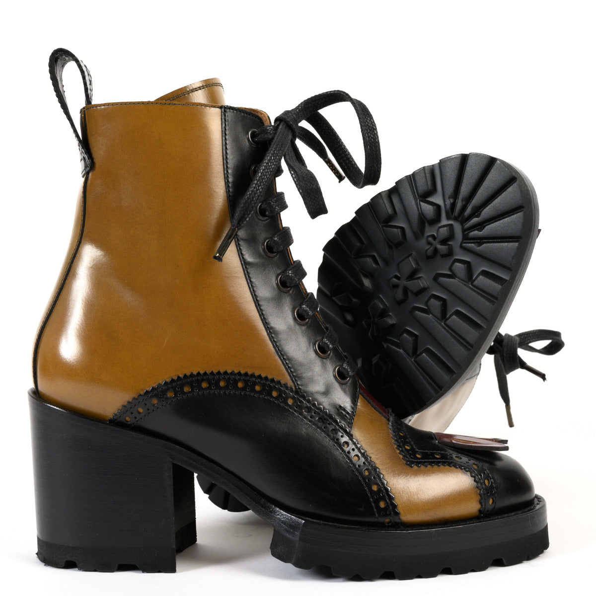 Dries Van Noten bruine laarzen - Maat 36