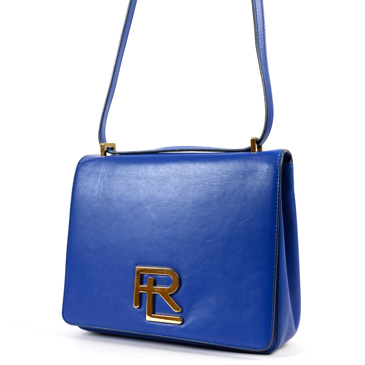 Sac bandoulière bleu Ralph Lauren