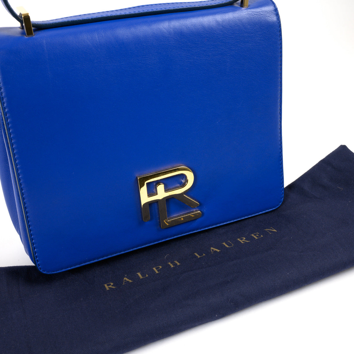 Sac bandoulière bleu Ralph Lauren