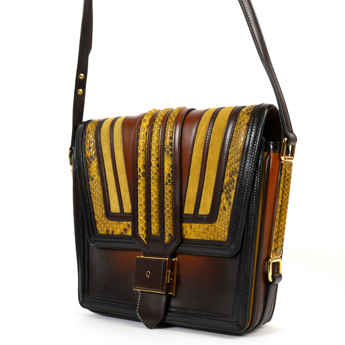 Burberry Prorsum Python and Leather Crossbody aan de beste prijs bij Labellov tweedehands luxe in Antwerpen