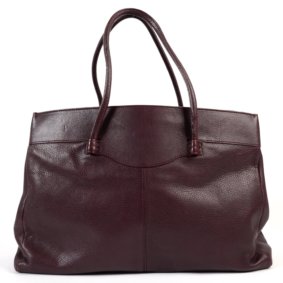 Shop safe online at Labellov in Antwerp this 100% authentic second hand Tods Purple Leather Shoulder Bag