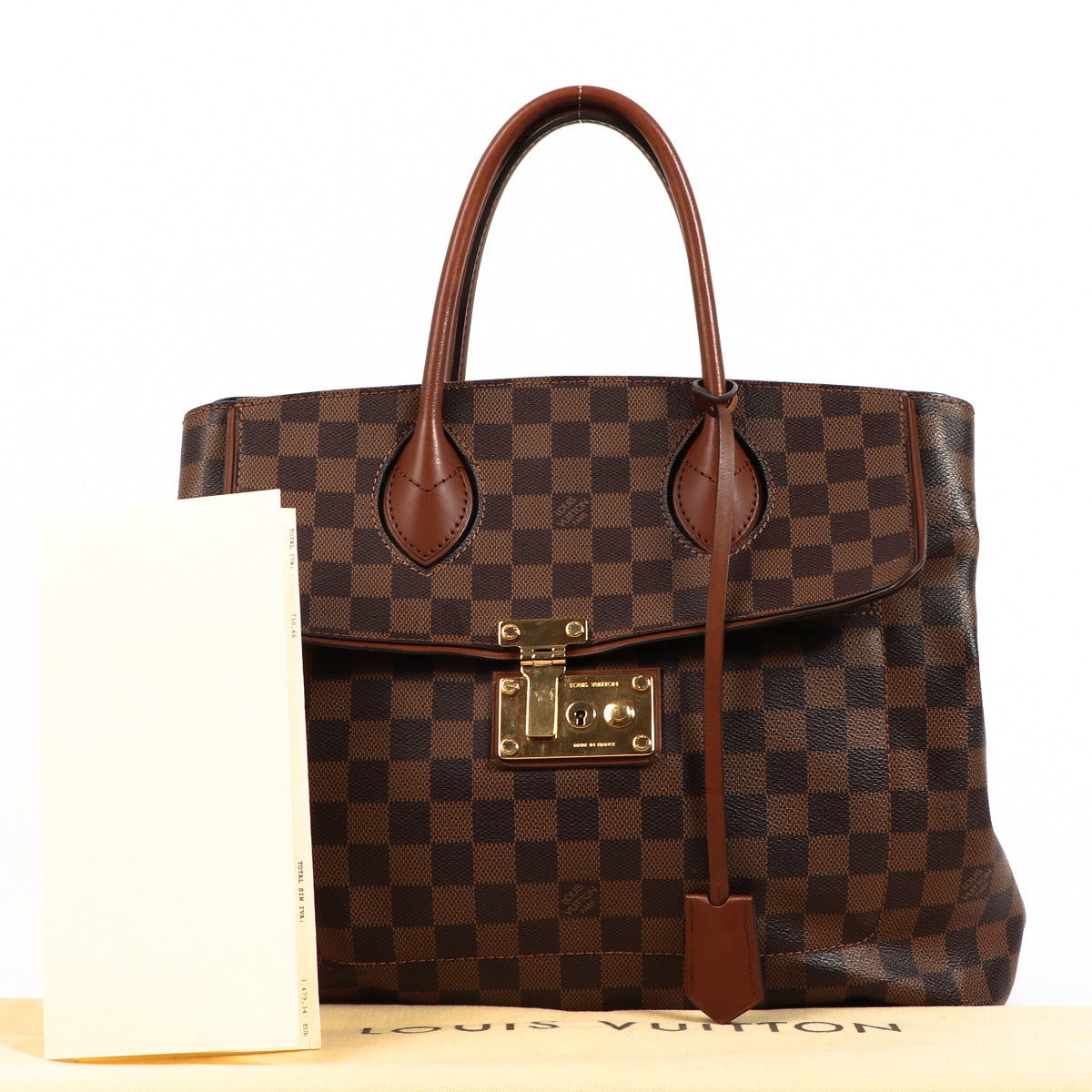 Sac à main Louis Vuitton Ascot Damier Ebene