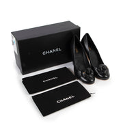 Buy authentic second hand Black Chanel Pumps Size 40 with Camilia Flower at Labellov