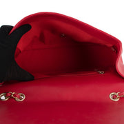 Shop safe online at Labellov in Antwerp this 100% authentic second hand Chanel Timeless Jumbo Raspberry Quilted Leather Flap Bag
