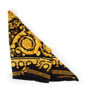 Second hand luxury designer Versace Barocco Print Triangle Silk Scarf at Labellov
