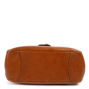 Shop safe online at Labellov in Antwerp this 100% authentic Delvaux Cognac Leather Shoulder Bag second hand