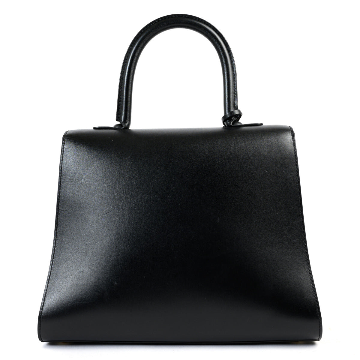 Delvaux Black Boxcalf Brillant MM + Bandoulière