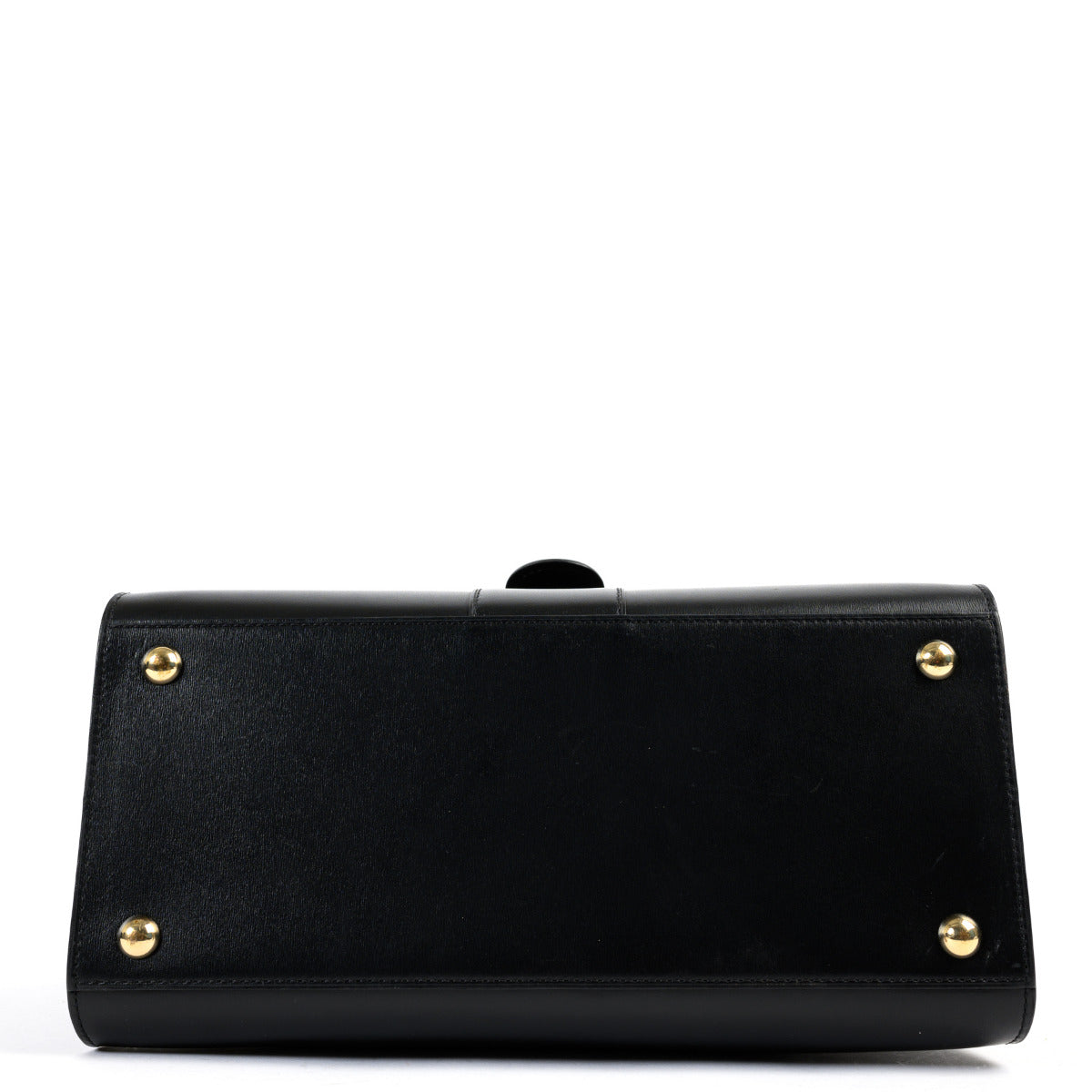 Delvaux Black Boxcalf Brillant MM + Bandoulière