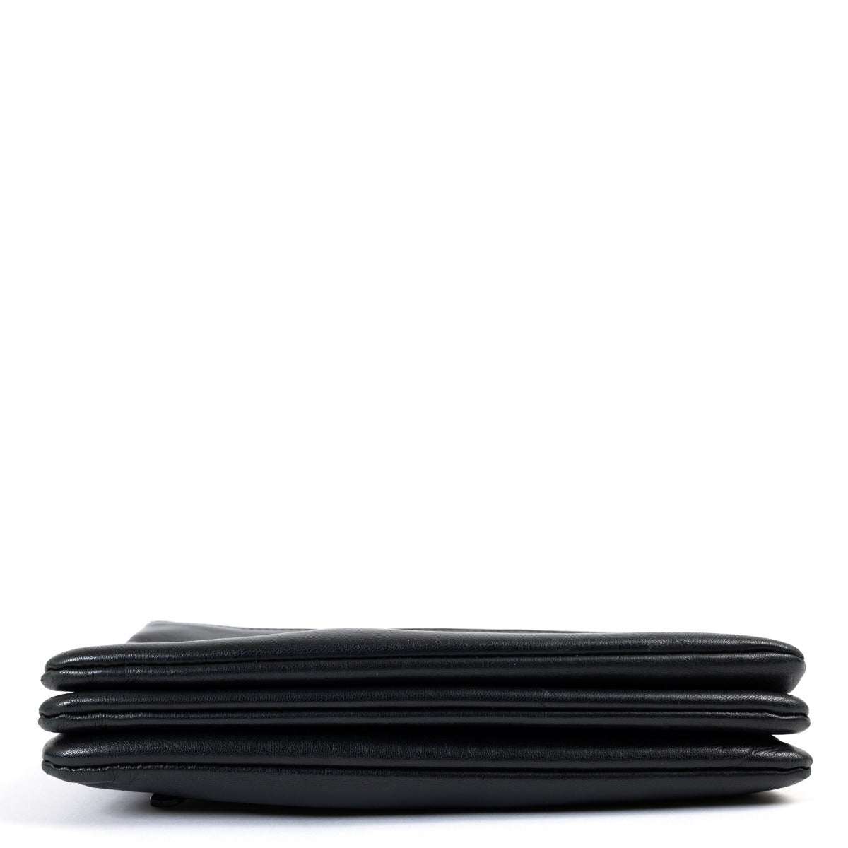 Céline Trio Zwart Lederen Crossbody Tas