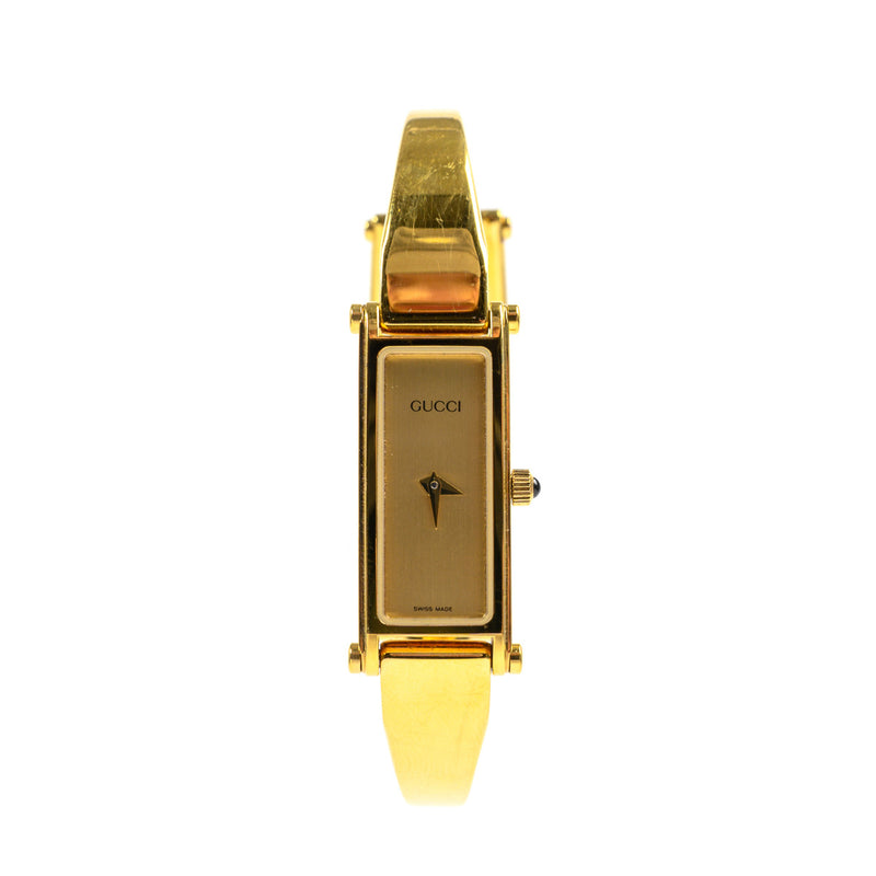 Gouden Gucci-horloge