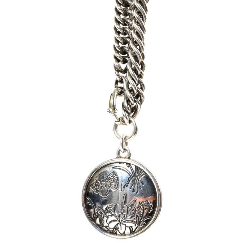 Gucci Sterling Silver Flora Bracelet