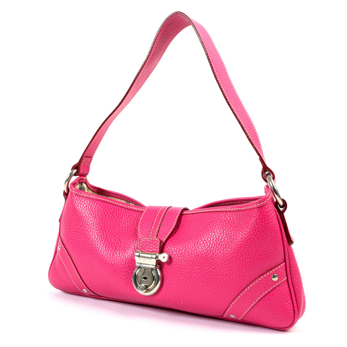 Burberry Pink Leather Shoulder Bag aan de beste prijs bij labellov tweedehands luxe