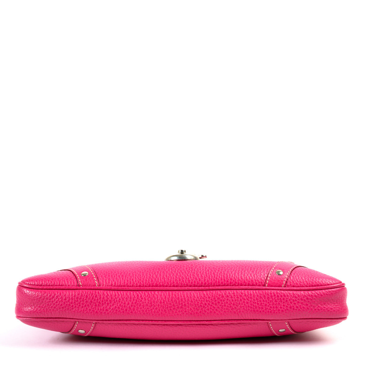Sac bandoulière en cuir rose Burberry