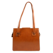Delvaux Brown Leather Shoulder Bag