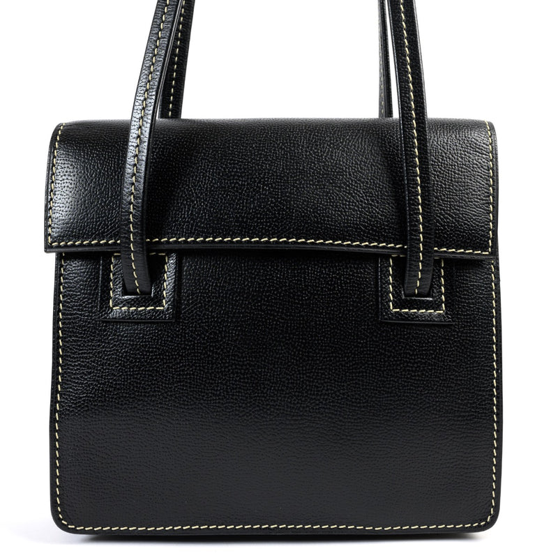 Delvaux Black Santal PM Shoulder Bag