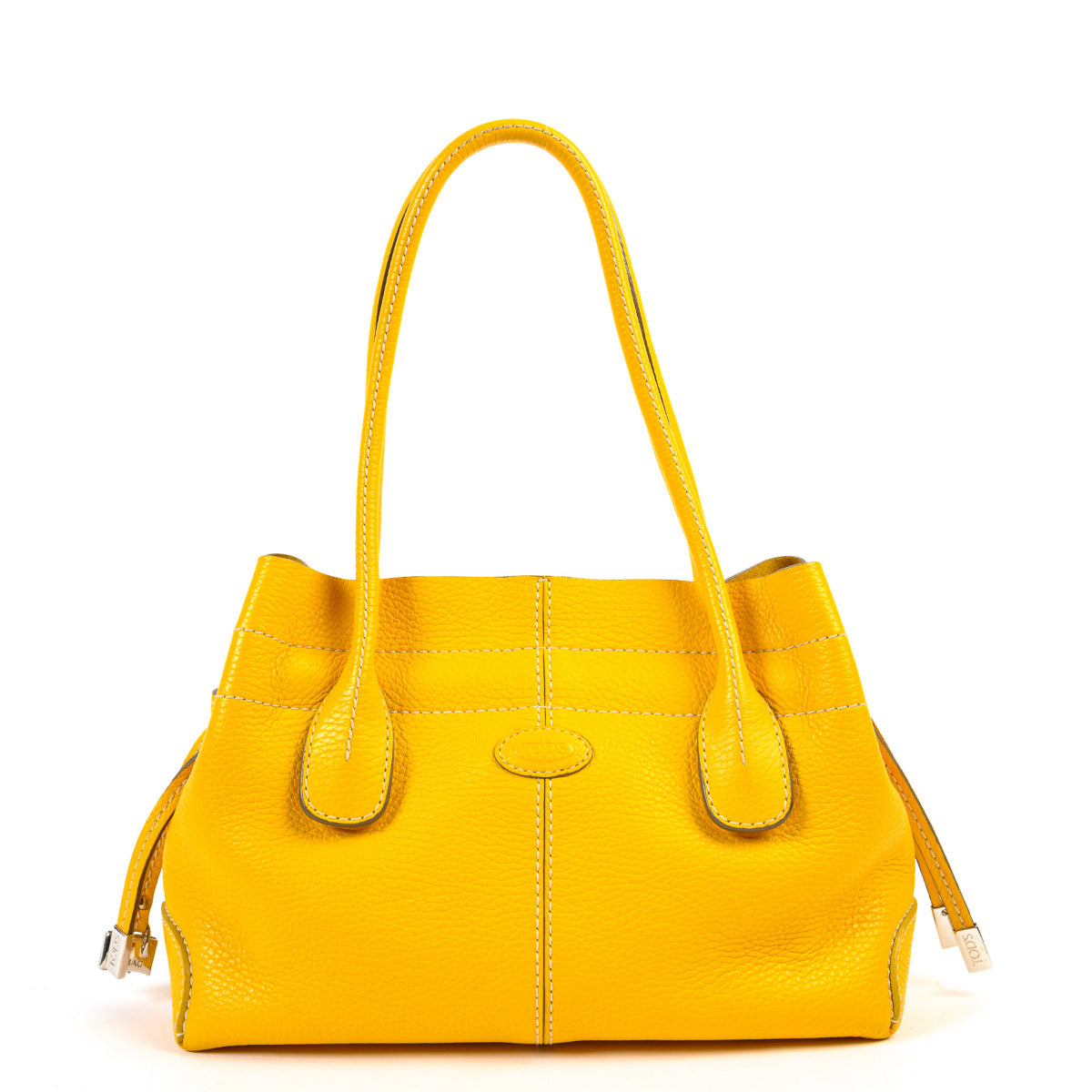 Tod's Yellow Leather Small D-Bag