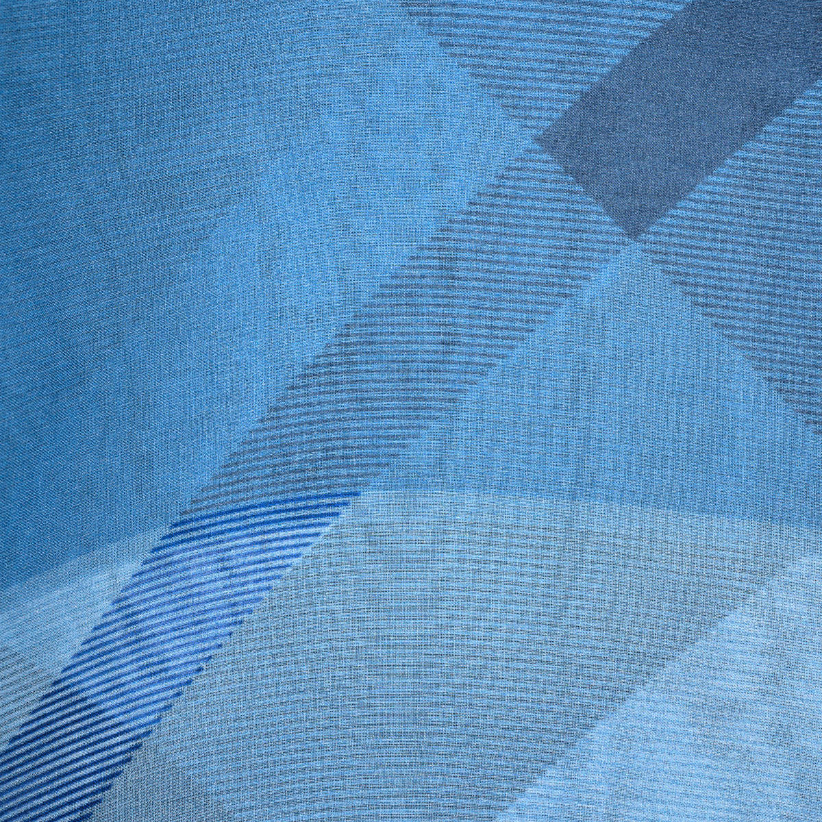 Burberry Blue Checked Silk Scarf aan de beste prijs kopen bij Labellov tweedehands luxe