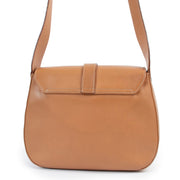 Shop authentic second hand luxury designer vintage Burberry Vintage Saddle Camel Check Crossbody Bag at Labellov
