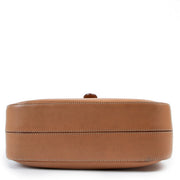 Shop authentic second hand luxury designer vintage Burberry Vintage Saddle Camel Check Crossbody Bag at Labellov