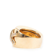Chaumet Liens XL Yellow Gold & Diamond Ring
