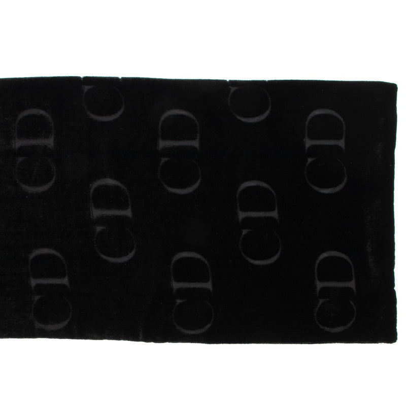 Christian Dior scarf, Christian Dior black scarf, Velvet scarf, Black scarf, Dior scarf, Preloved Dior scarf, Dior scarf in very good condition.
