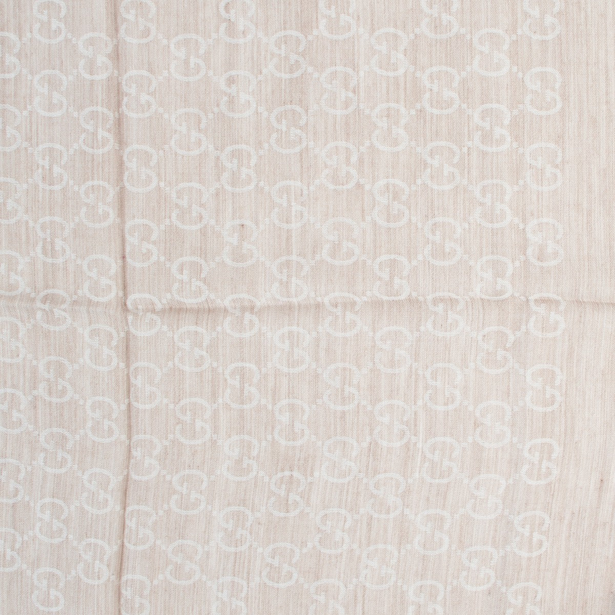 Shop authentic second hand luxury designer Gucci GG Jacquard Wool Silk Scarf at Labellov