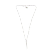Messika Paris Gatsby Vertical Bar White Gold Diamond Necklace