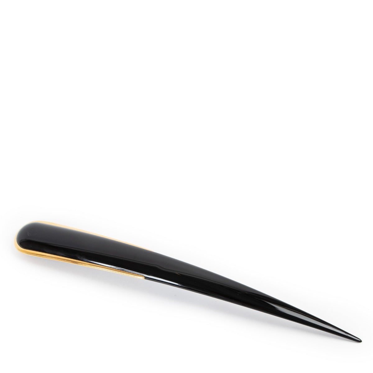 Shop authentic second hand designer Montblanc Meisterstück Black Gold Resin Letter Opener at Labellov