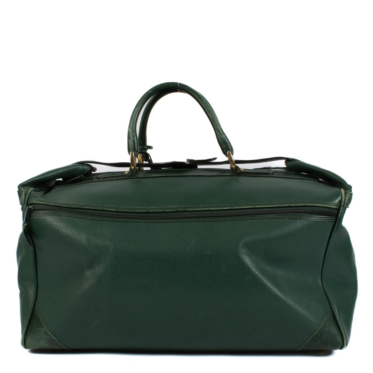 Shop 100% authentic Gucci Green Big Vintage Travel Bag at Labellov.com.