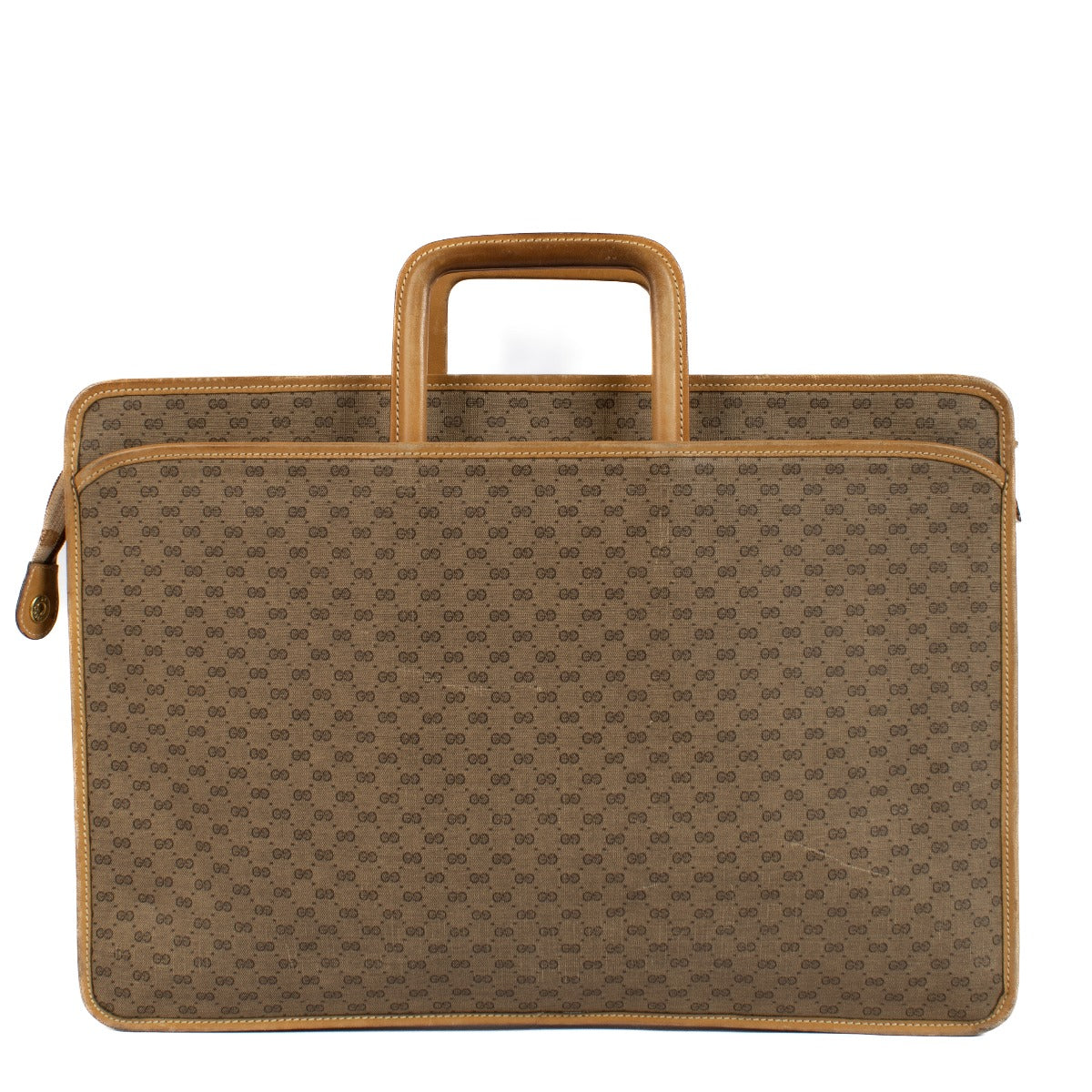 Shop 100% authentic Gucci Monogram Vintage Briefcase at Labellov.com.