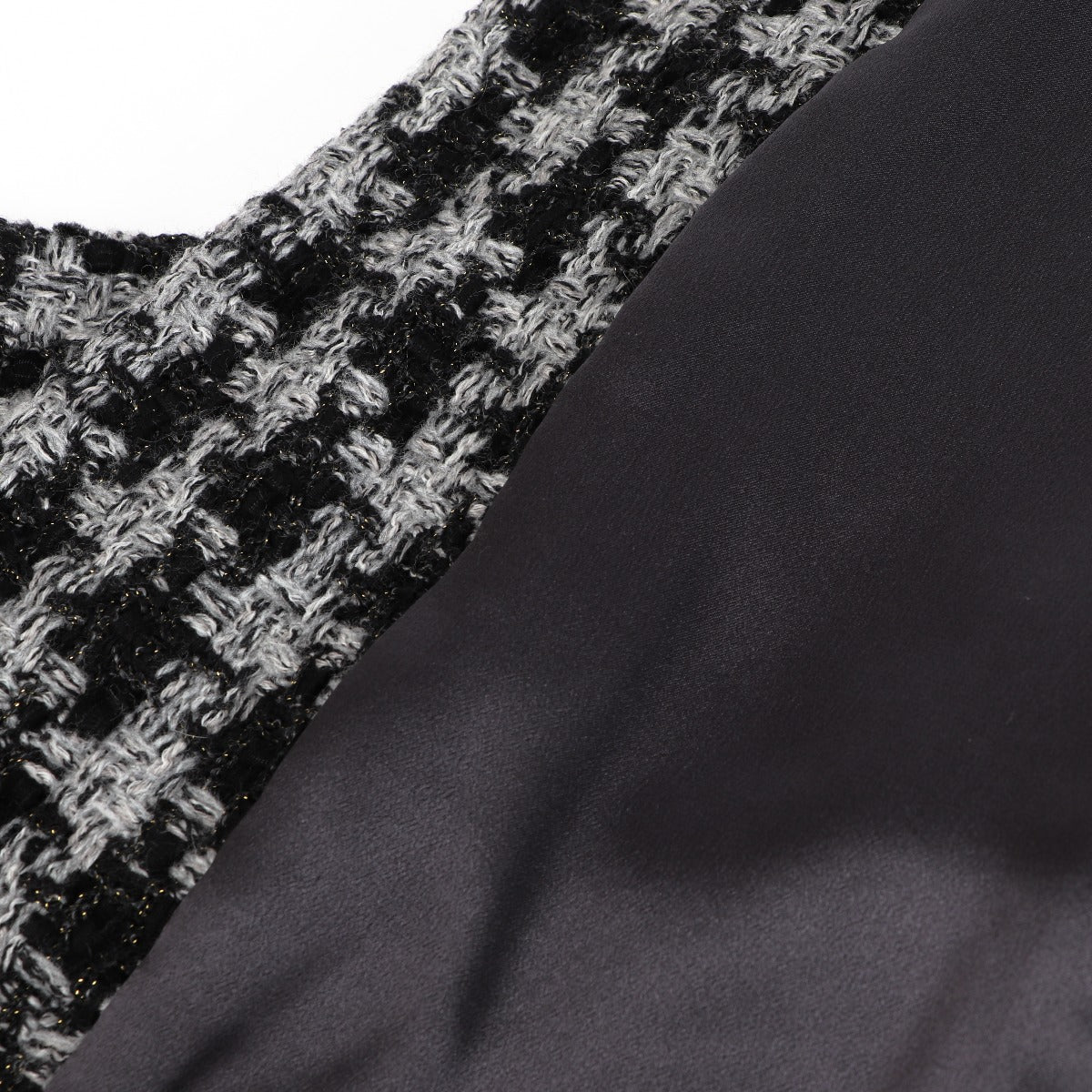Manteau long en tweed noir Chanel Automne/Hiver 2022 - Taille 36