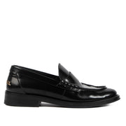 shop 100% authentic second hand Chanel Black Logo Loafers - Size 37 on Labellov.com