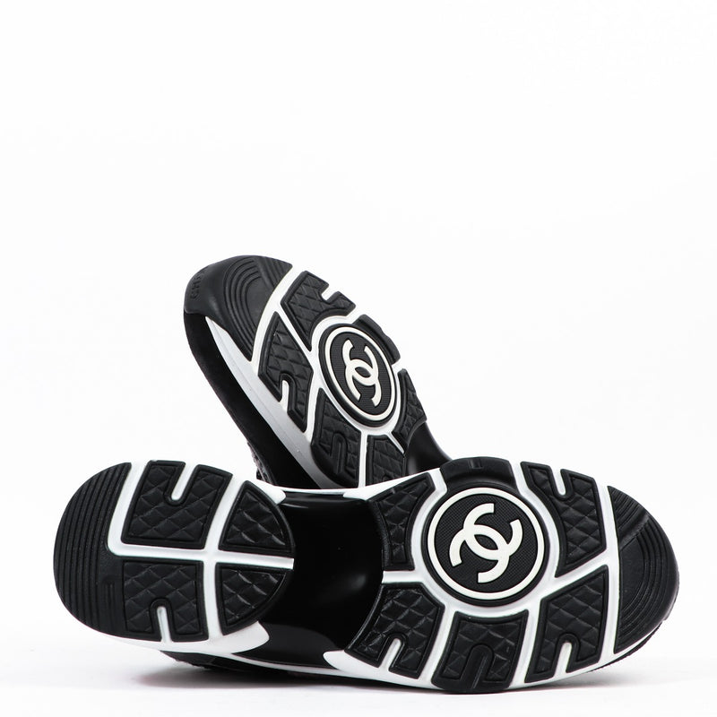Chanel Multicolour Tweed Sneakers - Size 37,5