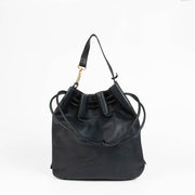 Authentic pre-loved Delvaux Blue Leather Vintage Shoulder Bag on Labellov.com