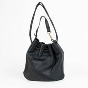 Authentic pre-loved Delvaux Blue Leather Vintage Shoulder Bag on Labellov.com