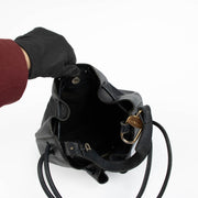 Authentic pre-loved Delvaux Blue Leather Vintage Shoulder Bag on Labellov.com