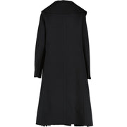 Fendi FF8835A5HDF1FL8 Autumn/Winter 2021 Black Wool Coat With Belt