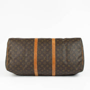 Authentic pre-loved Louis Vuitton Monogram Vintage Keepall 55 Bag on Labellov.com