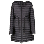 shop 100% authentic second hand Moncler Black Quilted Down Coat - Size L on Labellov.com