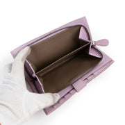 Shop safe online at Labellov in antwerp this 100% authentic second hand Bottega Veneta Lilac Intrecciato Wallet