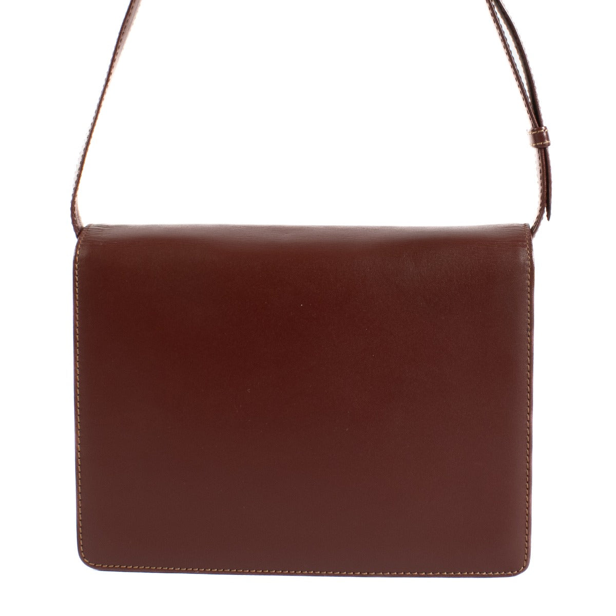 Shop safe online at Labellov in Antwerp, Brussels and Knokke this 100% authentic second hand Cartier Burgundy Vintage Crossbody Bag