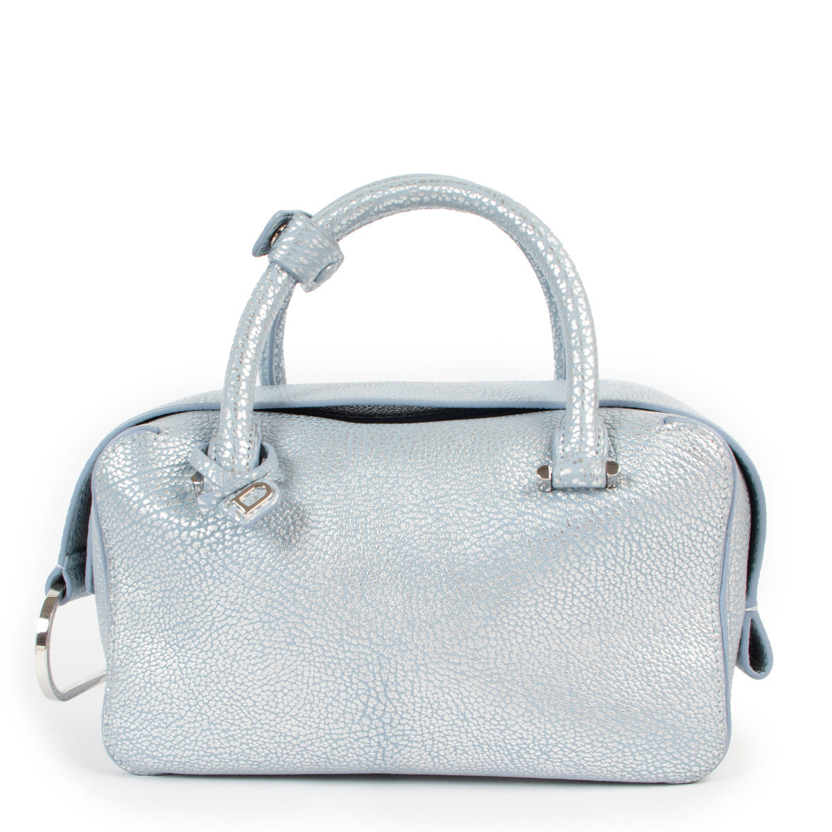 Sac bandoulière Delvaux Silver Mini Cool Box