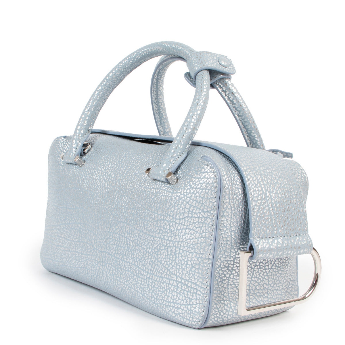 Sac bandoulière Delvaux Silver Mini Cool Box